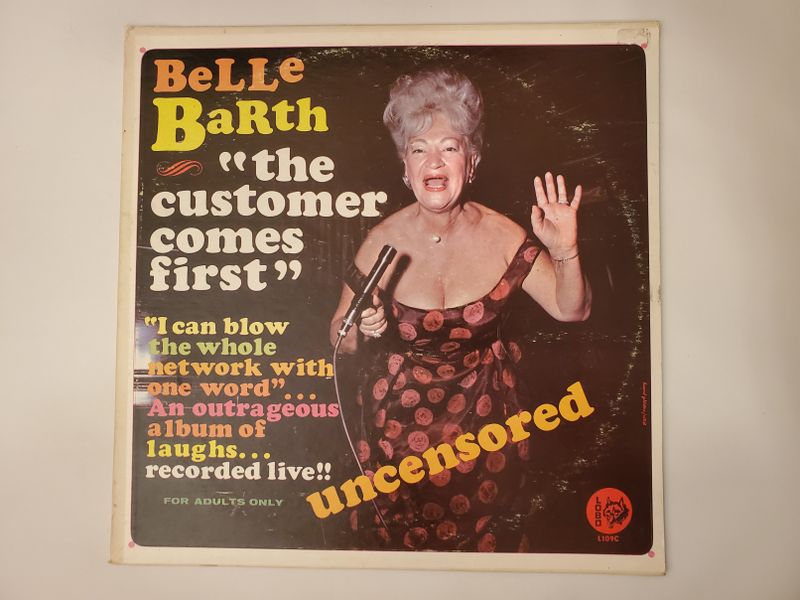 Belle Barth The Customer Comes First vinyl record
